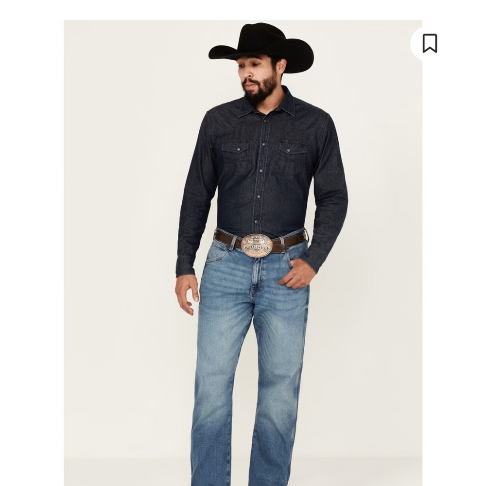 Men's Wrangler Retro boot cut Blue Jeans